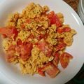 puchibuchi's cooksnap of when they made トマトとふんわり卵炒め.