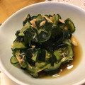 hinauri's cooksnap of when they made 簡単きゅうりの酢の物❤︎.