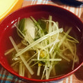 ぢぃぢょママ's cooksnap of when they made みょうがと糸みつ葉の澄し汁☆お吸い物.