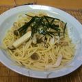 まるたろうdeめい　's cooksnap of when they made 和風キノコスパゲティ.