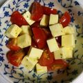 Candy°'s cooksnap of when they made ベビーチーズ&ミニトマトで☆カプレーゼ風.