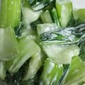 eru2008's cooksnap of when they made チンゲン菜のにんにくマヨ和え.