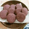 ☆Rokko☆'s cooksnap of when they made 紫いもパウダーで☆ザクほろっミニクッキー.
