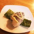 たじ満塁's cooksnap of when they made お餅〜ゆかりマヨ.