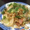 ふにふにくらげ's cooksnap of when they made パパっと楽チン♪レタス焼きそば.