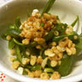 のんのんSTELLA's cooksnap of when they made ピーマンと揚げ玉.
