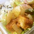 のんのんSTELLA's cooksnap of when they made お弁当に。・＊・。とんかつケチャップ炒め.