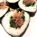 ☆食いしん坊らび3☆'s cooksnap of when they made おもてなしにも！大絶賛♡肉巻き寿司ロール.