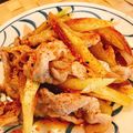 ☆糖質減らしてます☆'s cooksnap of when they made 夏にピッタリ♪豚肉とみょうがの香り炒め.