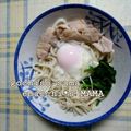 えまっちママ's cooksnap of when they made お鍋一つで♡簡単！お急ぎ肉たまうどん♪.