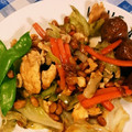 b_uffalo66's cooksnap of when they made 納豆とキャベツの卵炒め.