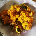 ♪快適一人暮らし♪'s cooksnap of when they made かぼちゃとクリームチーズのサラダ.