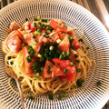 ゆー1024's cooksnap of when they made 美肌に！トマトの和風冷製パスタ.