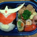 恵美☆彡's cooksnap of when they made キャラ弁当＊仮面ライダーガイム.