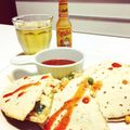 かすたん's cooksnap of when they made 旦那が作る♪チキンケサディア.
