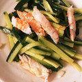 ＊にょにょん＊'s cooksnap of when they made 南国風☆エビとキュウリの和え物.
