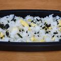 みにまめ's cooksnap of when they made いり卵とわかめのおにぎり.