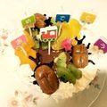 ☆ききらら◎☆'s cooksnap of when they made キャラメルかぶと虫～ケーキのデコに～.