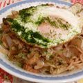 rie-tin's cooksnap of when they made 深夜食堂の焼きそば（目玉焼きのせ）.