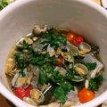 桜月❀咲良mommy's cooksnap of when they made 包丁いらず★アクアパッツァ.