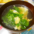 ジョンリークッカー's cooksnap of when they made ☆5分で完成☆レタスと卵の簡単中華スープ.