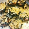 アイ＊ス's cooksnap of when they made レンジで2分！チーズinしいたけ.