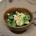ぽっぽぺぺ's cooksnap of when they made ✿きゅうりと揚げ玉の塩昆布和え✿.