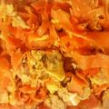 メカ目玉's cooksnap of when they made お弁当に＊にんじんしりしり＊冷凍保存.