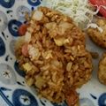 るなおママ's cooksnap of when they made 固形ルウで☆ぱらぱらカレーチャーハン.