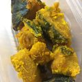 クックP8FY8F☆'s cooksnap of when they made 昔ながらの♪ほくほく粉吹くかぼちゃの煮物.