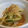 zeimama's cooksnap of when they made 簡単♪きゅうりと もやしで！おかか酢の物.