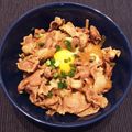 クックmariri's cooksnap of when they made スタミナＵＰ【生たまのっけ豚丼】.