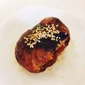ぢんぴよ's cooksnap of when they made お弁当にも♪柚子胡椒風味の肉巻きおにぎり.