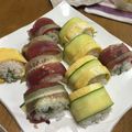 ルーころママ's cooksnap of when they made サーモンとキュウリの巻き寿司.