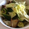 soratea's cooksnap of when they made みず菜ときのこのサラダ.