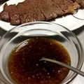 目玉のオカン's cooksnap of when they made ドレッシングで！簡単和風ステーキソース.