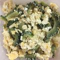 7匹のかにさん's cooksnap of when they made 味付けは白だしだけ！簡単ゴーヤチャンプル.