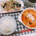 misaa12's cooksnap of when they made なすとオクラと豚肉のごま味噌炒め.