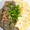 あこまる55's cooksnap of when they made 豚ひき肉とこんにゃくの味噌醤油炒め煮.
