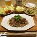 tonapan's cooksnap of when they made 牛コマの紫蘇たっぷりバター炒め.