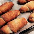 ツインママかいちゃん's cooksnap of when they made 塩バターロール①★白神こだま酵母ドライ.