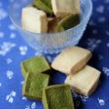 creo's cooksnap of when they made 一度に作る☆抹茶&バニラクッキー.