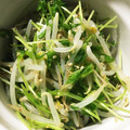 みまゆ's cooksnap of when they made 激安！シャキ旨！もやしと豆苗のナムル.