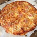 二ミたん's cooksnap of when they made んまい！キムチピザ.