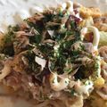 At09's cooksnap of when they made ■糖質制限■豚卵キャベツ簡単お好み焼き昼.