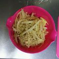 彩音ｍａｍａ's cooksnap of when they made チン♪大根の皮きんぴら.