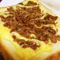 日々楽々's cooksnap of when they made 簡単☆納豆トースト.