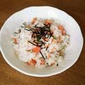 ｊｏｃｏｍｏｍｏｌａ's cooksnap of when they made 簡単♪シンプル鮭寿司.