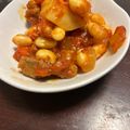 さやポニョ's cooksnap of when they made 給食の味 ♡´∀`)ポークビーンズ♡.