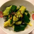 たまきく's cooksnap of when they made 【簡単！】きゅうりと塩昆布浅漬け☆常備菜.